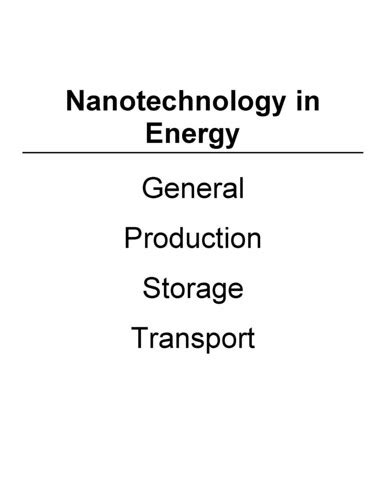 Nanotechnology Energy | Ajayan, Pulickel (general) Alemany, … | Flickr