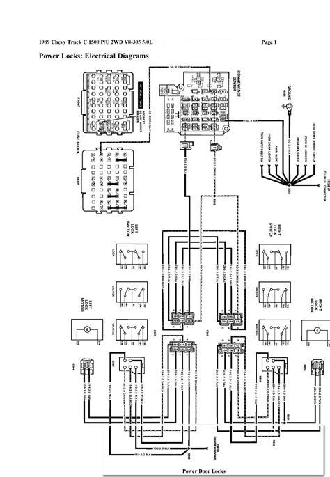 Power Door Lock Actuator Wiring Diagram