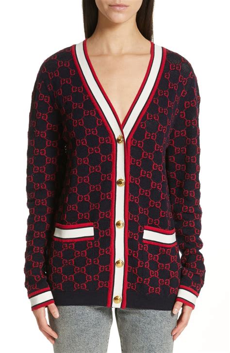 Gucci GG Wool Cardigan | Nordstrom