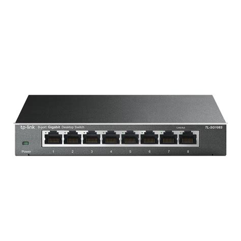 Switch 8 porturi Gigabit, TP-LINK TL-SG108S