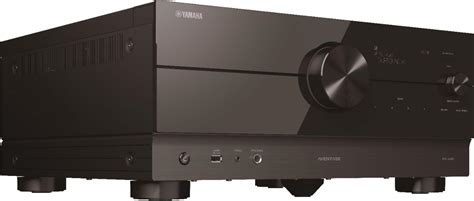 Yamaha AVENTAGE RX-A4A 110W 7.2-Channel AV Receiver with 8K HDMI and MusicCast Black RX-A4ABL ...