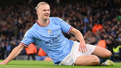 Erling Haaland: Man City striker says he would swap goals for treble ...