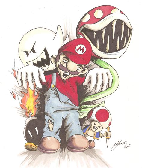 Mario horror by MikimusPrime on deviantART