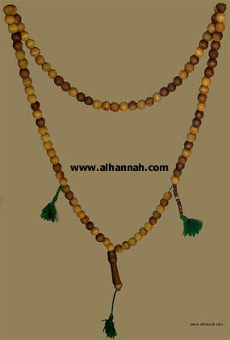 Wooden Dhikr Beads ii425 » Alhannah Islamic Clothing