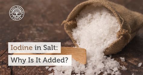 Iodine in Salt: Why Is It Added?