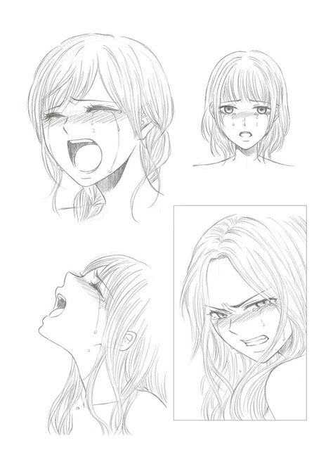 Crying Drawing Reference Poses : 6 Kind Of Chibi Eyes And Mouths By ...