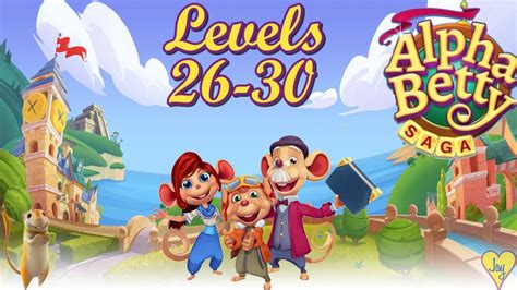 Alphabetty Saga ~ Levels: 26-30 - YouTube