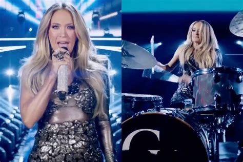 Carrie Underwood Dazzles In Stunning Metallic Bodysuit & Plays Epic ...