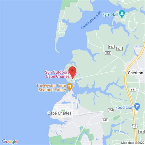 RV Rentals near Cherrystone Family Camping Resort in Cape Charles, Virginia