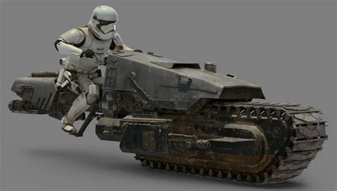 125-Z treadspeeder bike in 2021 | Star wars ships, Star wars vehicles, Star wars imperial walker