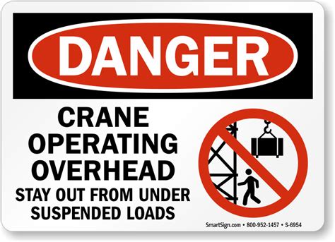 Overhead Crane Sign