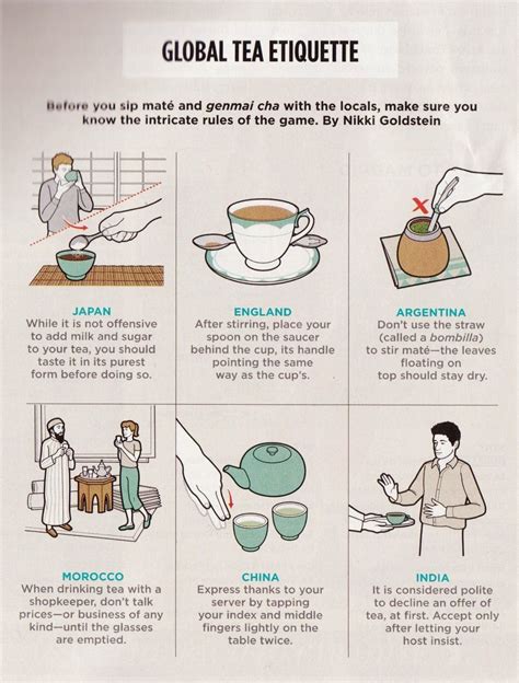 Tea etiquette around the world. Tea Etiquette, Dining Etiquette, Etiquette And Manners ...