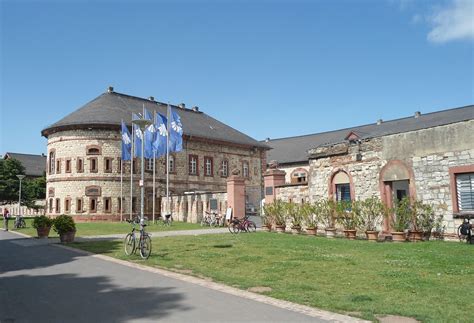 Mainz Kastel redoubt, fortified bridgehead on the eastern bank of the Rhine river. | Mainz ...