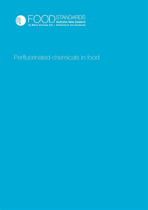 Perfluorinated chemicals in food | Australian Government Department of ...