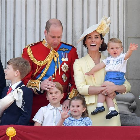 Prince Louis shows off his royal wave at Trooping the Colour