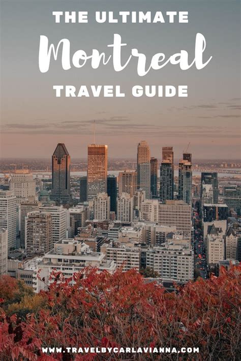 Planning a trip to Montreal, Canada? Here is all the inspiration you ...