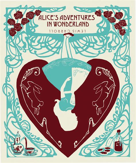 Alice's Adventures in Wonderland Book Cover :: Behance