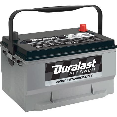 Duralast Platinum Battery 65-AGM Group Size 65 750 CCA