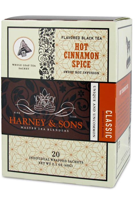 Harney & Sons Hot Cinnamon Spice Tea 20ct – McCullagh Coffee Roasters