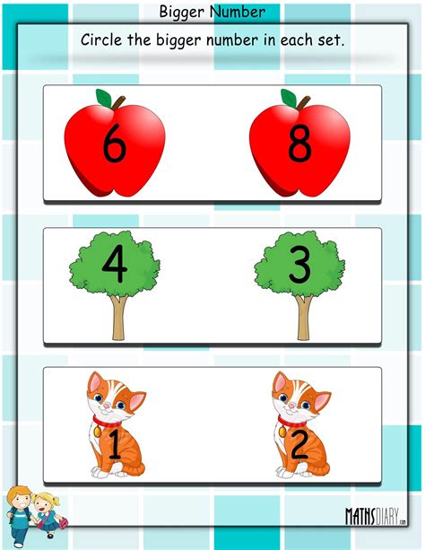 Bigger And Smaller Numbers Worksheets at netkhalilblog Blog