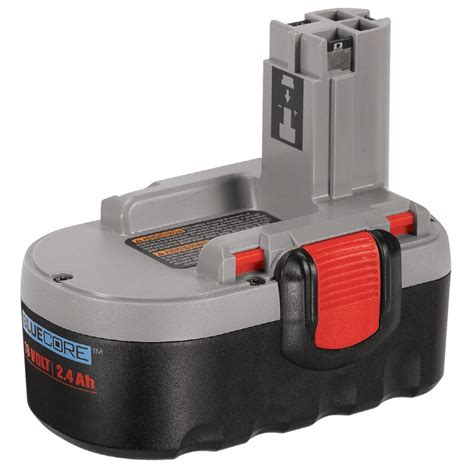 Shop Bosch 18-volt 2.4-Amp-Hours Nickel Cadmium (Nicd) Power Tool Battery at Lowes.com