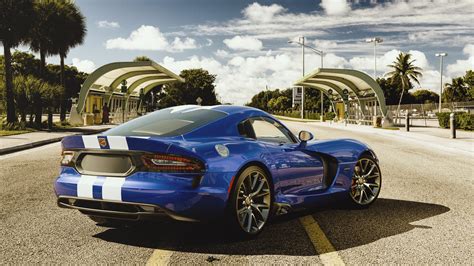 Blue Dodge Viper GTS UHD 4K Wallpaper - Pixelz.cc