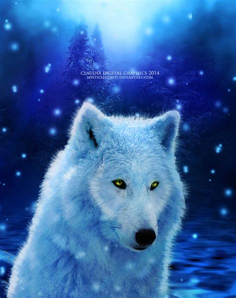 Winter Wolf by ClaudiaDigitalGraphs on DeviantArt