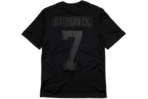 Nike Kaepernick Icon 2.0 Jersey Black Men's - FW20 - US