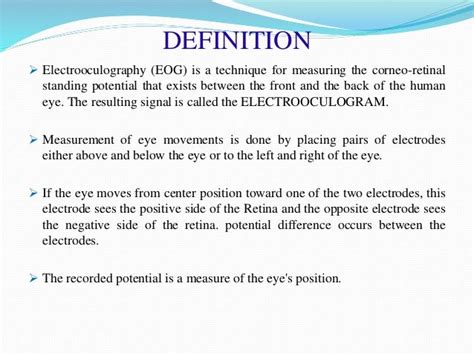 Electrooculography