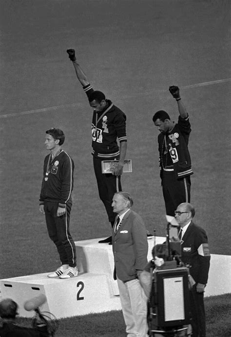 1968 Black Power Salute | Extending gloved hands skyward in … | Flickr