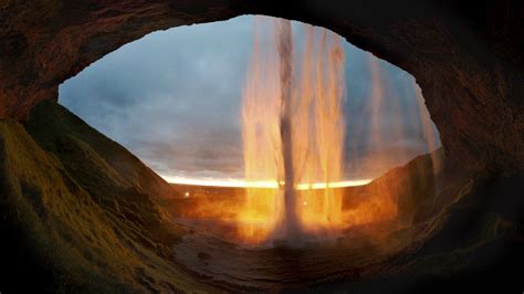 Seljalandsfoss Waterfall Iceland Wallpapers - Wallpaper Cave