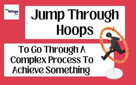 Jump Through Hoops Idiom Meaning, Synonyms, Examples | Leverage Edu