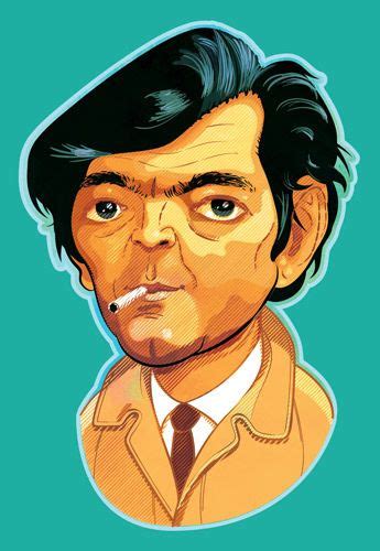 Julio Cortázar | Caricature, Illustration art, Illustration