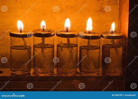 Hanukkah candles stock image. Image of hanukka, hanukkah - 568103