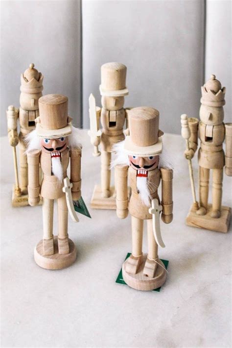 DIY Painted Rainbow Nutcrackers | Nutcrackers diy, Diy painting, Christmas crafts diy