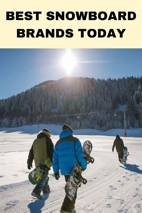 Best Snowboard Brands