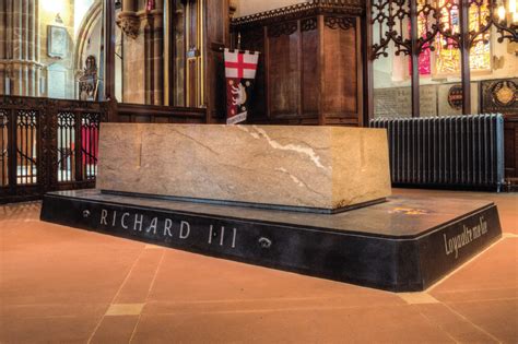 Tomb of King Richard III, Cathedral Church of St. Martin, Leicester ...