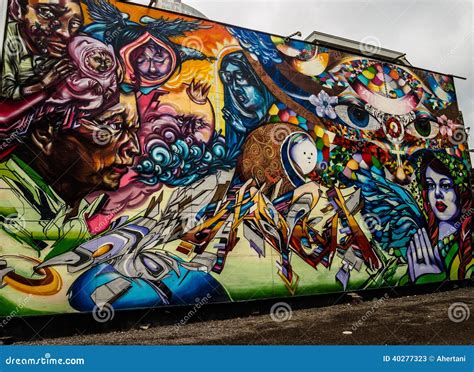 Toronto Street Art editorial stock photo. Image of metropolis - 40277323