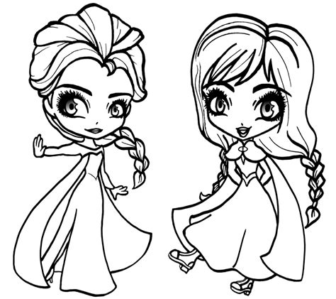 Frozen Coloring Pages | Free download on ClipArtMag