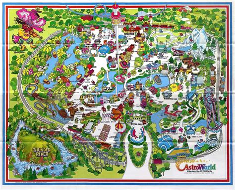 Destructoville - Population:1: A Map from the Past 1980 Astroworld ...