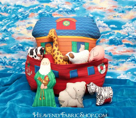 Sew Can Do: Plush Noah's Ark Toy Set from a Fabric Panel