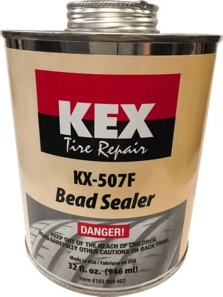 KEX Tire Repair - Tire Bead Sealer: Use with Tire & Wheel | MSC Industrial Supply Co.