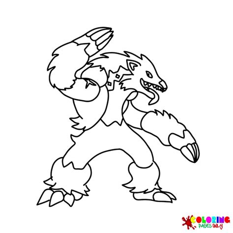 17 Obstagoon Coloring Pages - ColoringPagesOnly.com