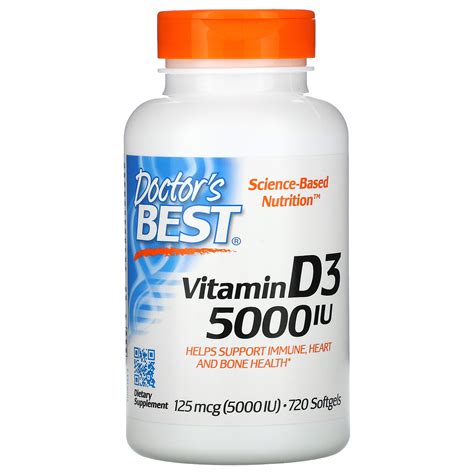 5000 Iu Best Vitamin D Supplement - Amazon Com Naturewise Vitamin D3 ...