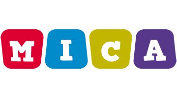 Mica Logo | Name Logo Generator - Smoothie, Summer, Birthday, Kiddo ...