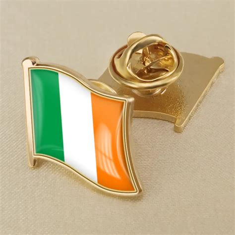 Ireland Single Flag Lapel Pins-in Brooches from Jewelry & Accessories ...