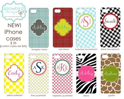 snowbird design: All NEW!! iPhone cases!