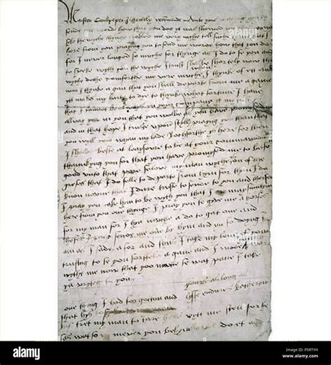 N/A. English: Letter from Catherine Howard to Thomas Culpepper Español: Carta escrita por ...