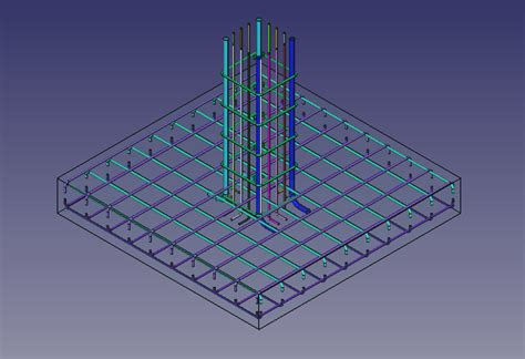 Reinforcement FootingRebars - FreeCAD Documentation