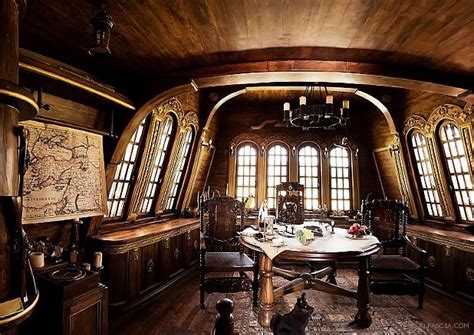 pirate ship interior design - Google Search Yacht Classique, Captains ...